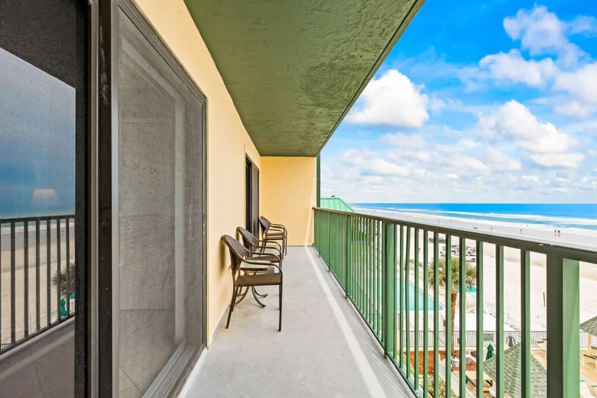 Ocean Front Condo With Amazing Views! Sunglow Resort 402 By Brightwild Daytona Beach Shores المظهر الخارجي الصورة