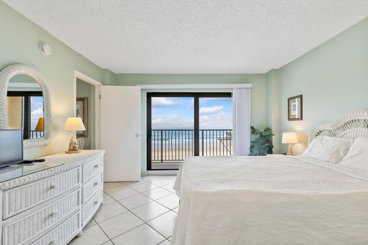 Ocean Front Condo With Amazing Views! Sunglow Resort 402 By Brightwild Daytona Beach Shores المظهر الخارجي الصورة