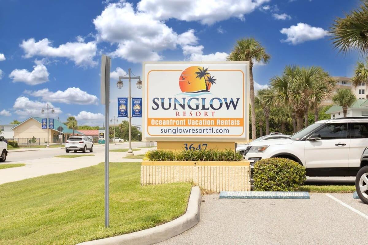 Ocean Front Condo With Amazing Views! Sunglow Resort 402 By Brightwild Daytona Beach Shores المظهر الخارجي الصورة